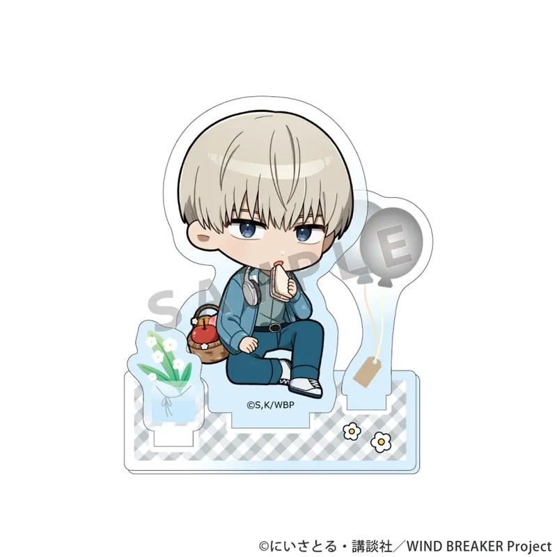 (Goods - Acrylic Stand) WIND BREAKER Acrylic Stand (Ren Kaji/Picnic)