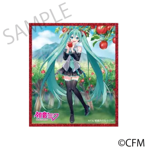 (Goods - Art Board) Hatsune Miku  Hirosaki Apple Acrylic Art Board - Art by Asagao Minoru