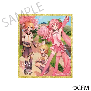 (Goods - Art Board) Sakura Miku  Hirohako Acrylic Art Board Hakodate 2025 - Art by Sazanami