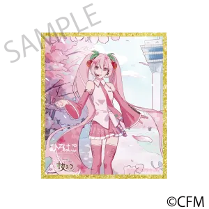 (Goods - Art Board) Sakura Miku  Hirohako Acrylic Art Board Hakodate 2025 - Art by Tamiura