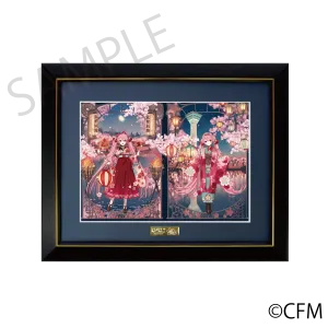(Goods - Art Board)Sakura Miku  Hirohako Chara-Fine Graphic Hirohako 2025 - Art by iXima