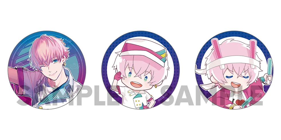 (Goods - Badge) Aimu Sora Button Badge Set B