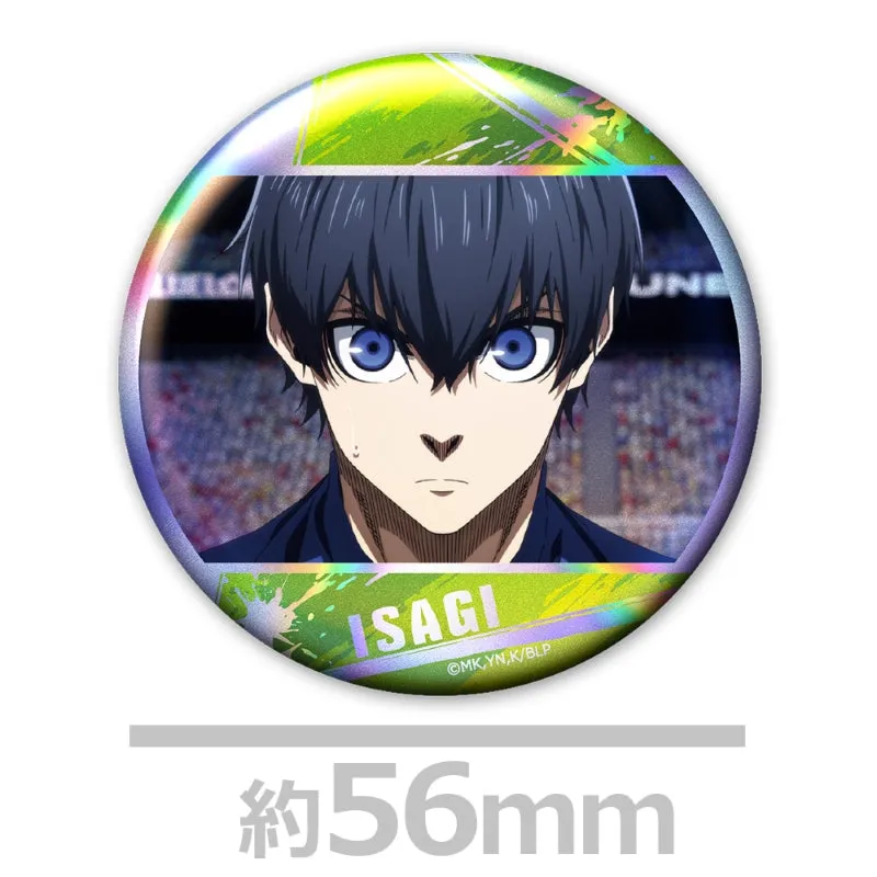 (Goods - Badge) Blue Lock Iridescent Button BadgeSet of 4 Isagi & Rin & Karasu & Bachira