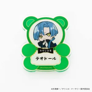 (Goods - Badge) Delico's Nursery Acrylic Badge Theodore Classico
