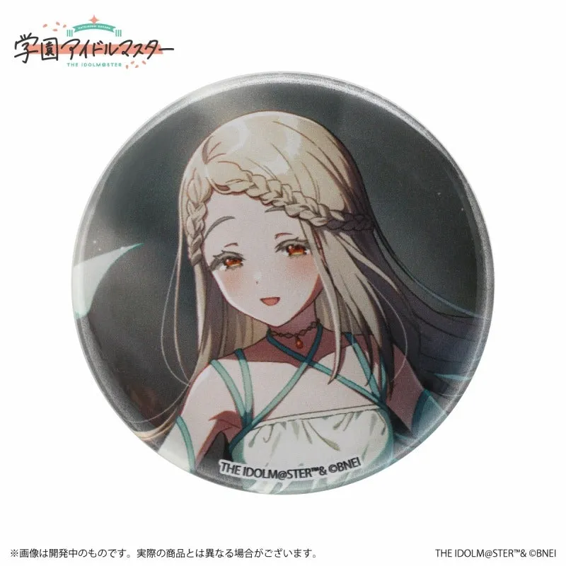 (Goods - Badge) Gakuen iDOLM@STER Official Trading Button Badge Hiro Shinosawa