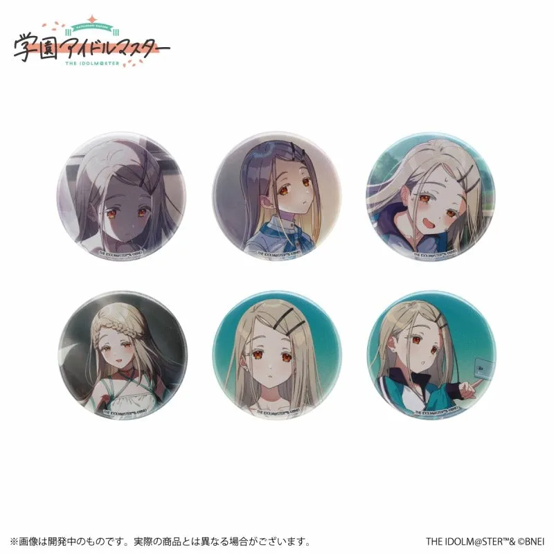 (Goods - Badge) Gakuen iDOLM@STER Official Trading Button Badge Hiro Shinosawa
