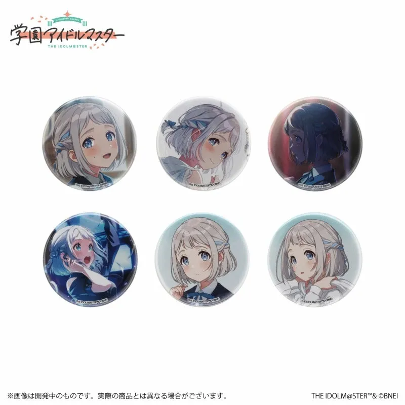 (Goods - Badge) Gakuen iDOLM@STER Official Trading Button Badge Lilja Katsuragi