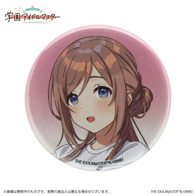 (Goods - Badge) Gakuen iDOLM@STER Official Trading Button Badge Rinami Himesaki