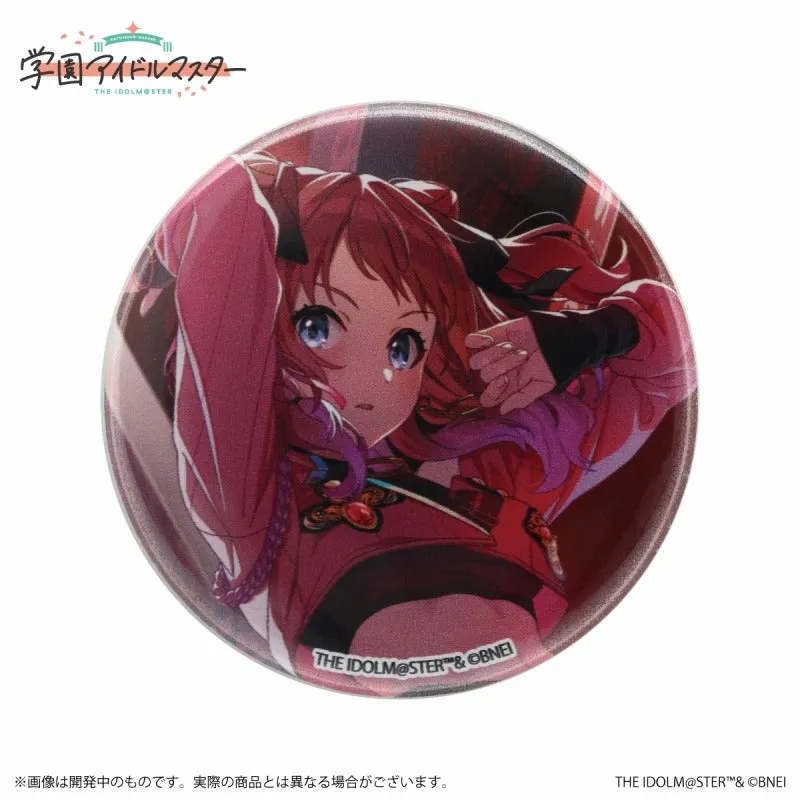 (Goods - Badge) Gakuen iDOLM@STER Official Trading Button Badge Saki Hanami