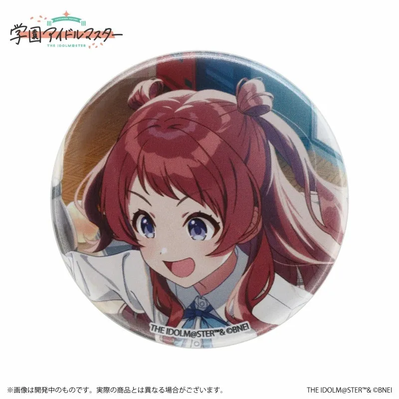 (Goods - Badge) Gakuen iDOLM@STER Official Trading Button Badge Saki Hanami