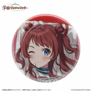 (Goods - Badge) Gakuen iDOLM@STER Official Trading Button Badge Saki Hanami