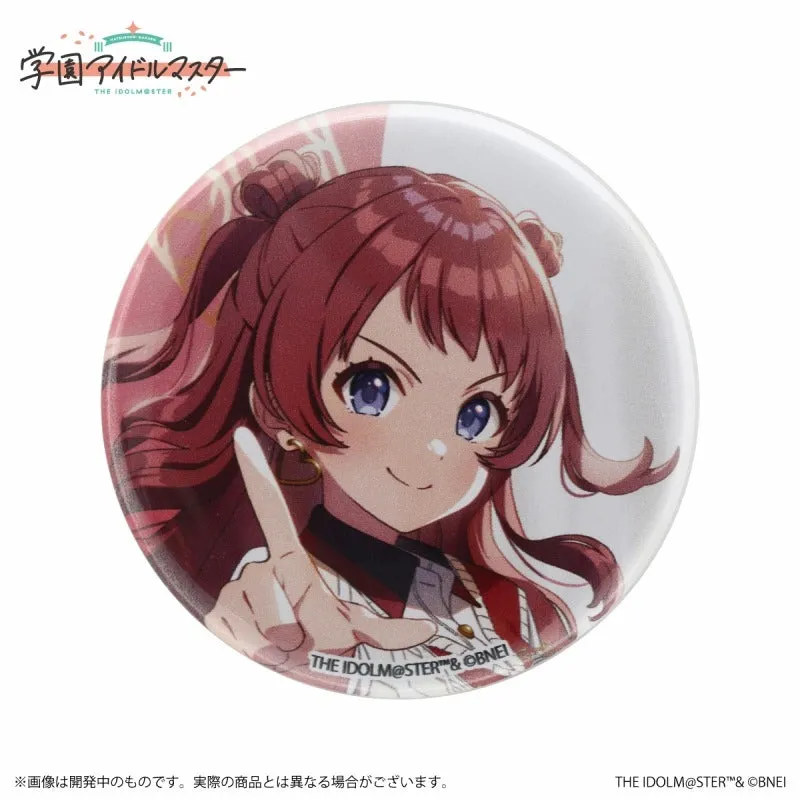(Goods - Badge) Gakuen iDOLM@STER Official Trading Button Badge Saki Hanami