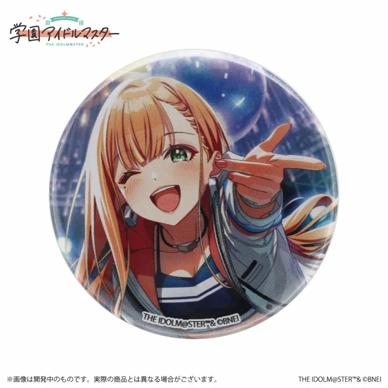 (Goods - Badge) Gakuen iDOLM@STER Official Trading Button Badge Sumika Shiun