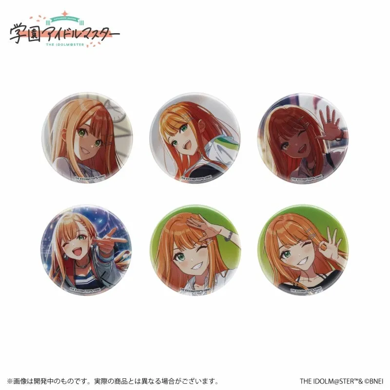 (Goods - Badge) Gakuen iDOLM@STER Official Trading Button Badge Sumika Shiun