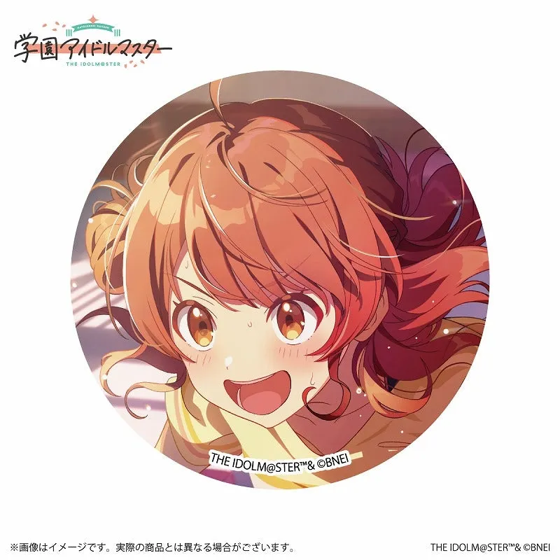 (Goods - Badge) Gakuen iDOLM@STER Official Trading Button Badge Ume Hanami