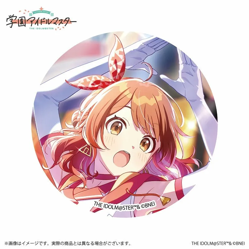 (Goods - Badge) Gakuen iDOLM@STER Official Trading Button Badge Ume Hanami