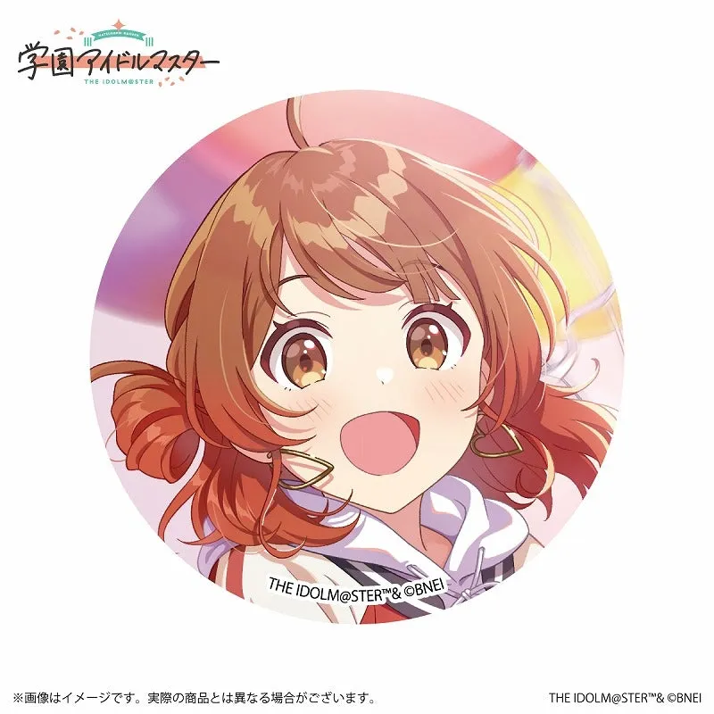 (Goods - Badge) Gakuen iDOLM@STER Official Trading Button Badge Ume Hanami