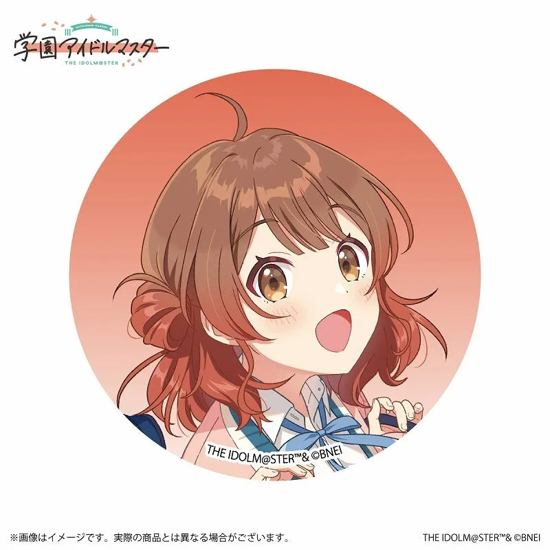(Goods - Badge) Gakuen iDOLM@STER Official Trading Button Badge Ume Hanami