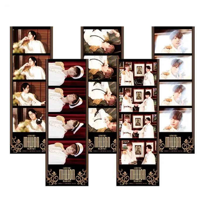 (Goods - Bromide) KINDAN SIRI MILLION PARTY 4-Cut Photo Set of 5 A