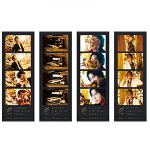 (Goods - Bromide) KINDAN SIRI SILLY PARTY 4-Cut Photo Set B Set