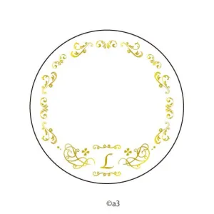 (Goods - Button Badge Cover) 57mm Badge Deco-Cover 52 - Initial L