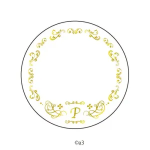 (Goods - Button Badge Cover) 57mm Badge Deco-Cover 56 - Initial P