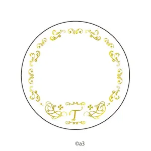 (Goods - Button Badge Cover) 57mm Badge Deco-Cover 60 - Initial T