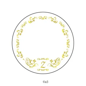(Goods - Button Badge Cover) 57mm Badge Deco-Cover 66 - Initial Z