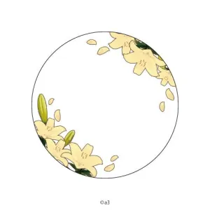 (Goods - Button Badge Cover) 57mm Badge Deco-Cover 97 - Lily