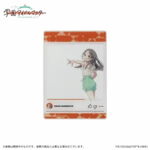 (Goods - Card) Gakuen iDOLM@STER Official Clear Card China Kuramoto B