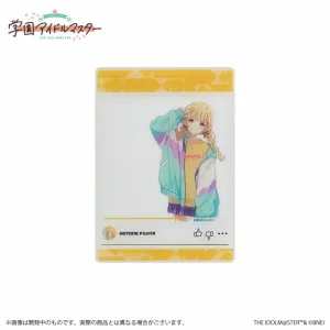 (Goods - Card) Gakuen iDOLM@STER Official Clear Card Kotone Fujita A