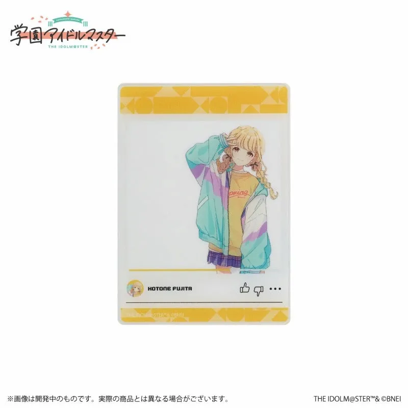 (Goods - Card) Gakuen iDOLM@STER Official Clear Card Kotone Fujita A