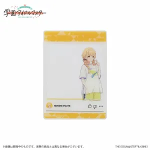 (Goods - Card) Gakuen iDOLM@STER Official Clear Card Kotone Fujita B