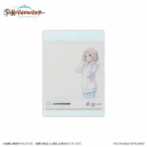 (Goods - Card) Gakuen iDOLM@STER Official Clear Card Lilja Katsuragi B
