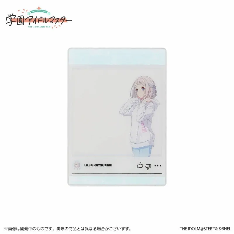 (Goods - Card) Gakuen iDOLM@STER Official Clear Card Lilja Katsuragi B