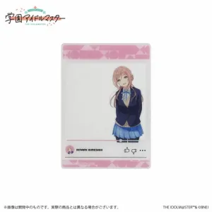 (Goods - Card) Gakuen iDOLM@STER Official Clear Card Rinami Himesaki A