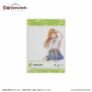 (Goods - Card) Gakuen iDOLM@STER Official Clear Card Sumika Shiun A