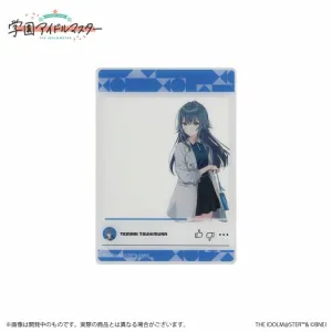 (Goods - Card) Gakuen iDOLM@STER Official Clear Card Temari Tsukimura A
