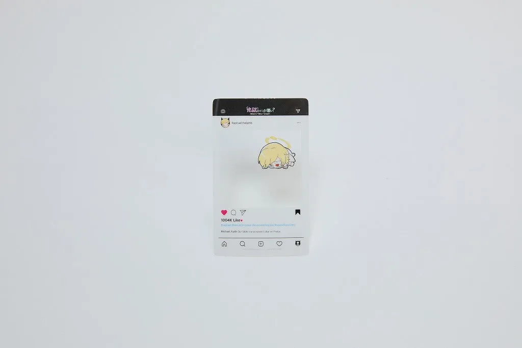 (Goods - Card) What in "HELL" is bad? Puni Chara Social Media Style Clear Card Set of 11