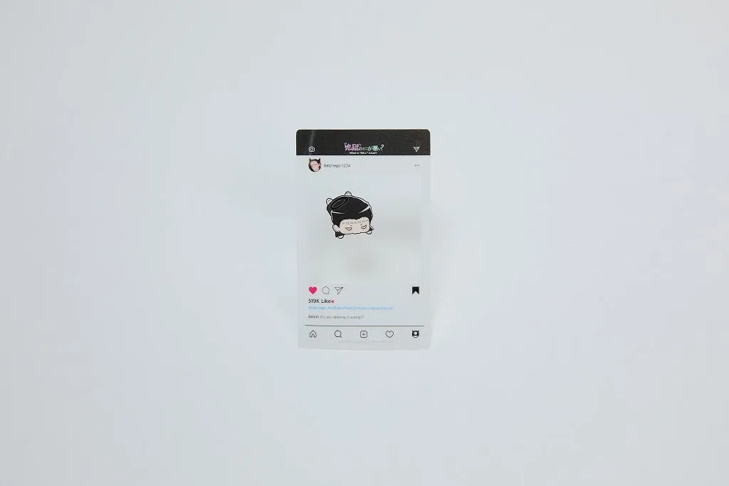 (Goods - Card) What in "HELL" is bad? Puni Chara Social Media Style Clear Card Set of 11
