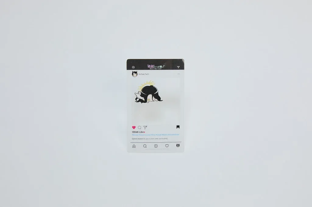 (Goods - Card) What in "HELL" is bad? Puni Chara Social Media Style Clear Card Set of 11