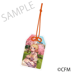 (Goods - Charm) Sakura Miku  Hirohako Charm-shaped Acrylic Tag Hakodate 2025 Kagamine Rin - Art by Sazanami