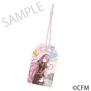 (Goods - Charm) Sakura Miku  Hirohako Charm-shaped Acrylic Tag Hirosaki 2025 Megurine Luka - Art by wogura
