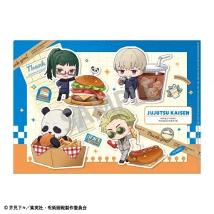 (Goods - Clear File) Jujutsu Kaisen A4 Single Clear File B/Narabete Party