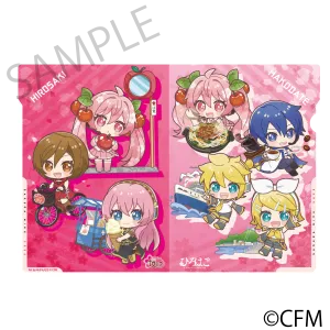 (Goods - Clear File) Sakura Miku  Hirohako Clear File Folder Hirohako 2025 - Art by Mikanmochi