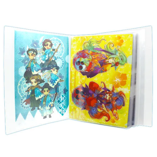 (Goods - Clear File Storage) Non-Character Large Capacity Clear File Storage Folder