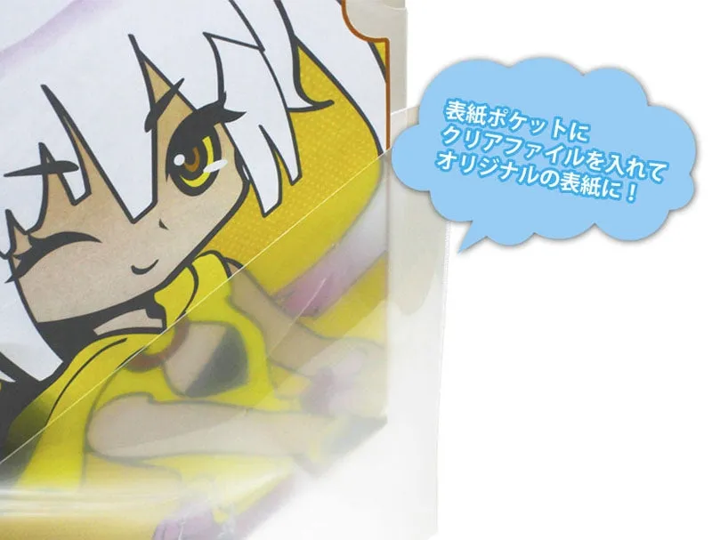 (Goods - Clear File Storage) Non-Character Original Clear File Storage Folder w/ Front Cover Pocket Clear