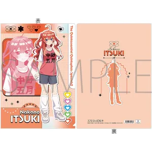 (Goods - Clear File) The Quintessential Quintuplets Clear File Itsuki Nakano