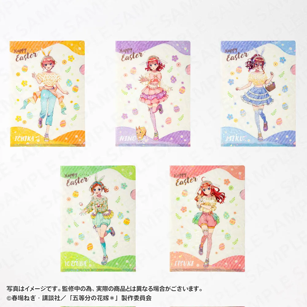 (Goods - Clear File) The Quintessential Quintuplets Specials 2 Holographic A4-sized Clear File Nakano  Miku