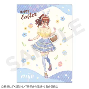 (Goods - Clear File) The Quintessential Quintuplets Specials 2 Holographic A4-sized Clear File Nakano  Miku